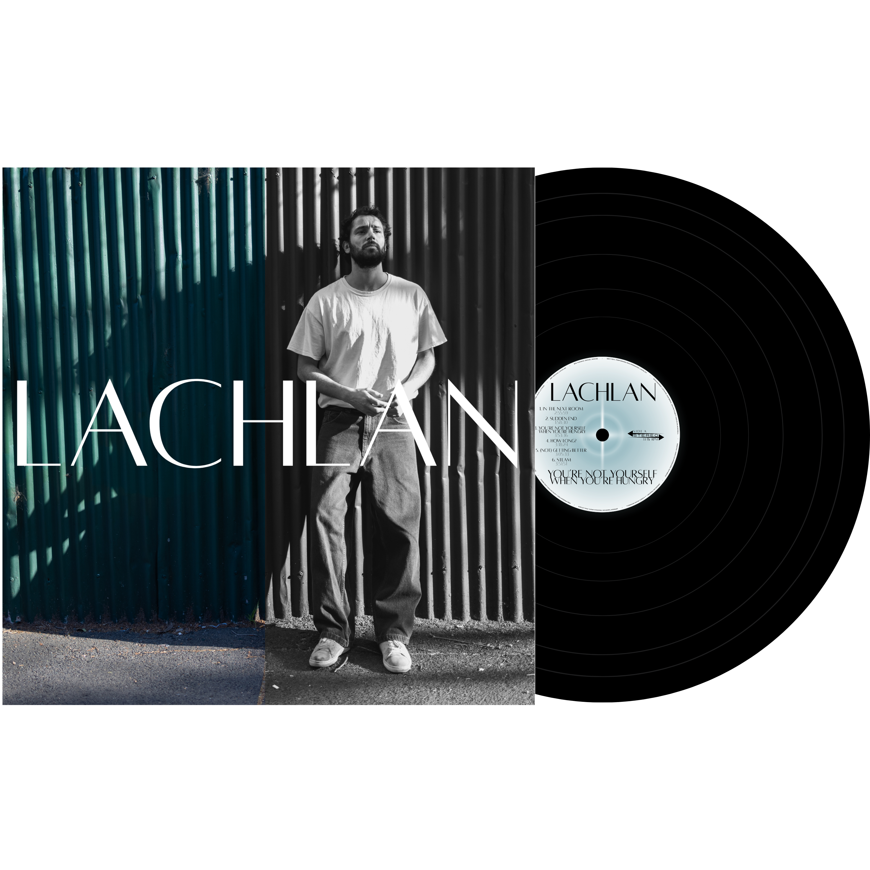 You're Not Yourself When You're Hungry - SIGNED Black 180g Etched Vinyl (+ Free CD)
